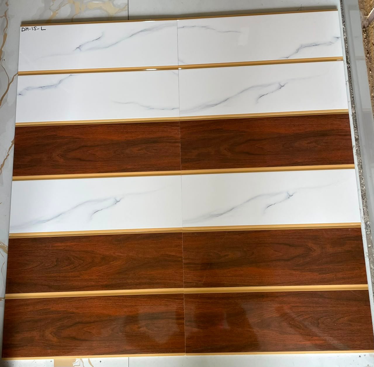 Modern 3D Geometric Elevation Tiles in Moga